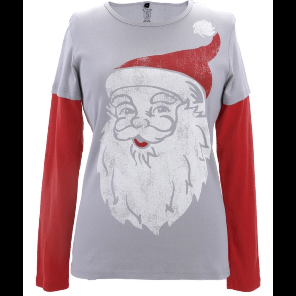 EUC “Big Santa” Retro Gray/Red Size XL